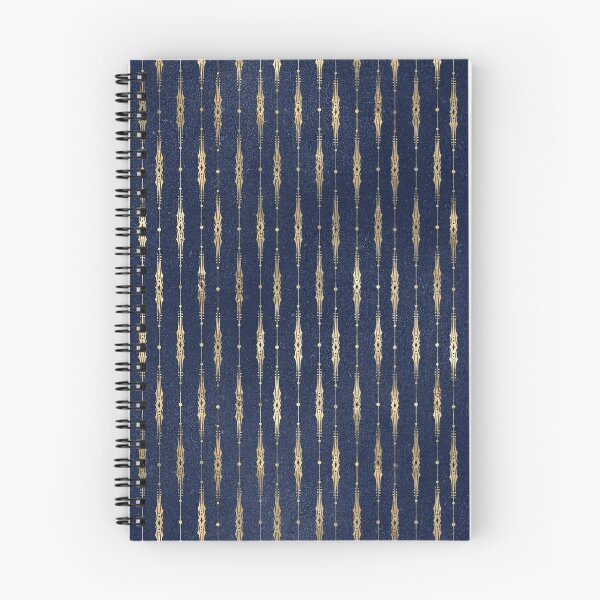 Item preview, An ornate and vintage gold and dark blue design designed and sold by AnnieHochmann.