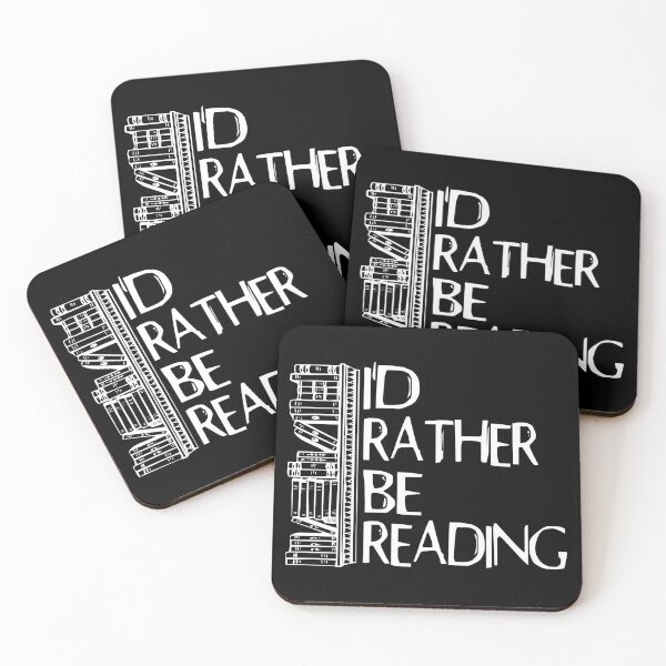 Item preview, I'd Rather Be Reading designed and sold by SmartStyle.