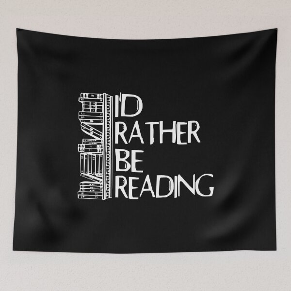 Item preview, I'd Rather Be Reading designed and sold by SmartStyle.