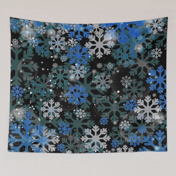 Item preview, Winter Decorative Big Snowflakes Pattern Xmas Design designed and sold by Xeuno.