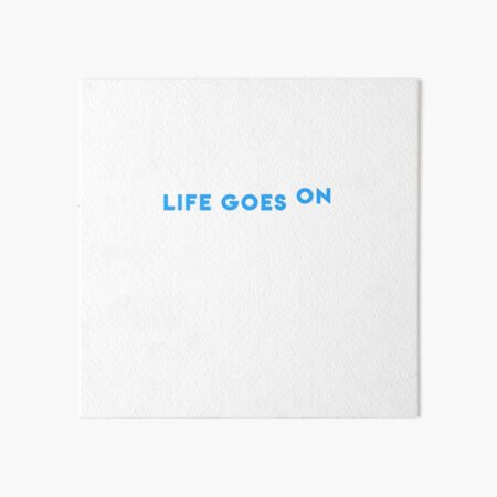 Life goes hotsell on vinyl