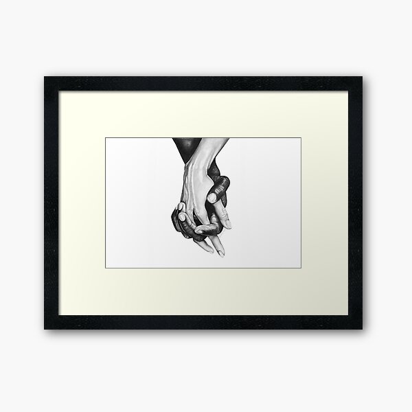 Never Let Go Part 1 | Landscape Orientation Framed Art Print