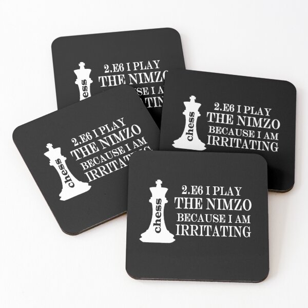 Item preview, CHESS I PLAY THE NIMZO designed and sold by onemoormove.