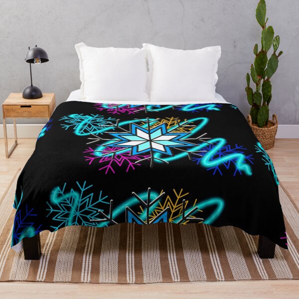Item preview, Snowflakes with neon effect designed and sold by BV-creas.