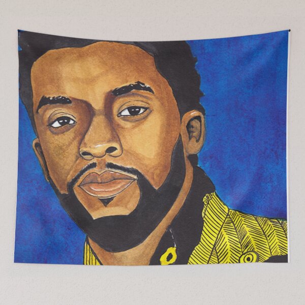 Item preview, Chadwich Boseman Black Panther Art Tribute designed and sold by Dwayne Hamilton.