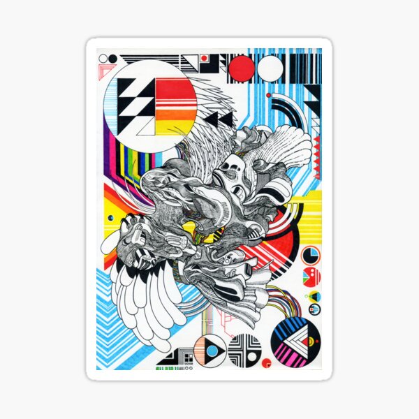 FLANGER BANGLES Sticker