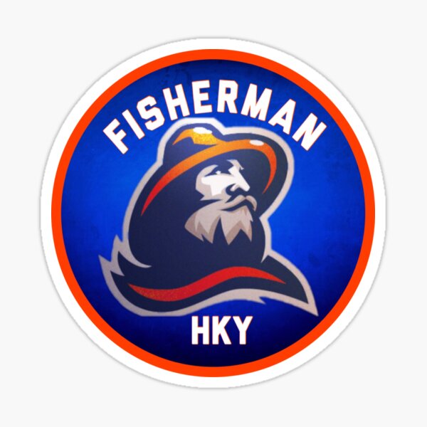 New York Islanders Team Fisherman Emblem – GL Canvas Print Art