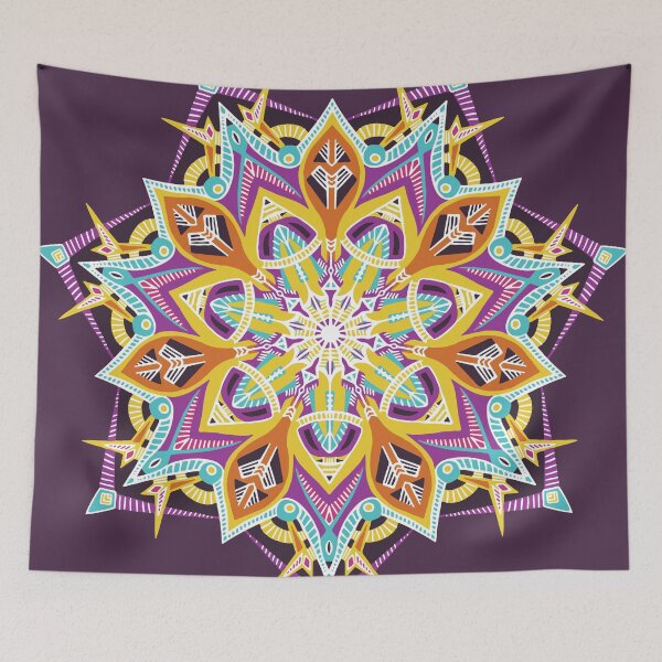 Item preview, Mandala No. 710 Hand Drawn Art designed and sold by Caitlin Cahill.
