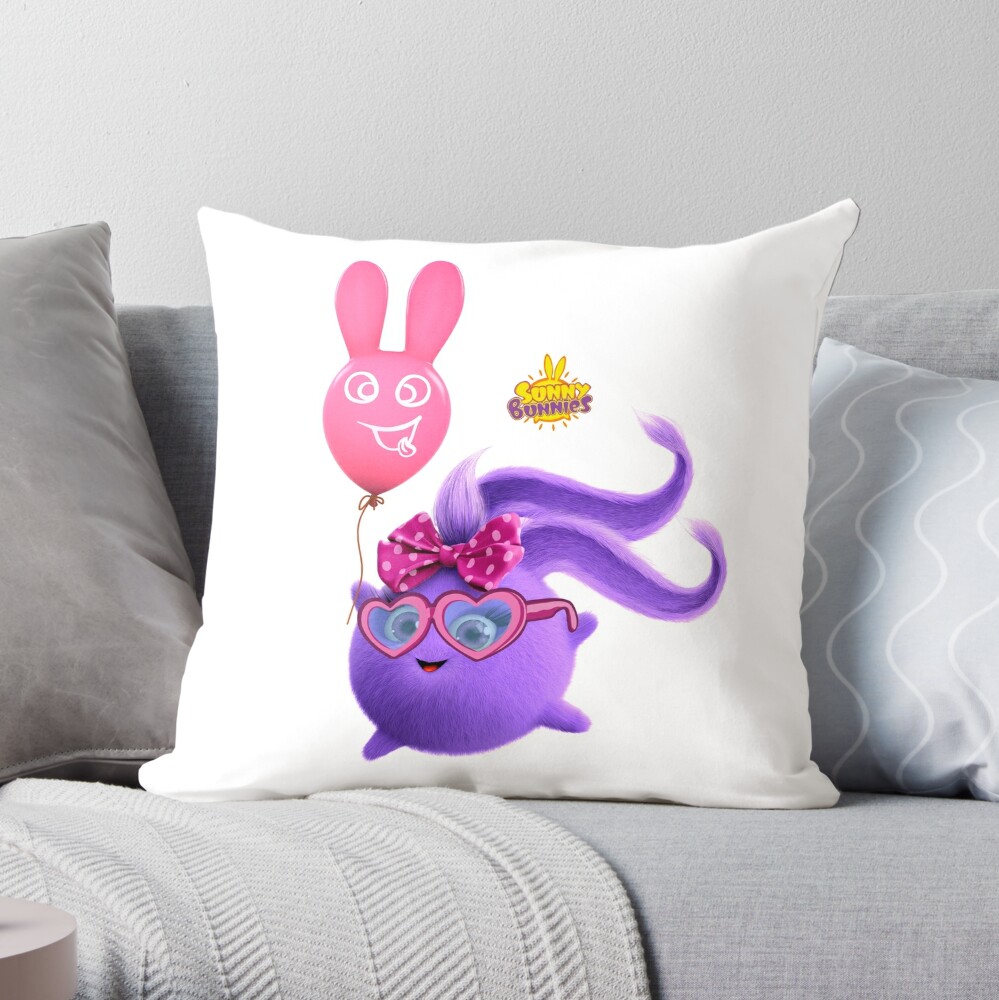 Sunny Bunnies Pillows & Cushions for Sale