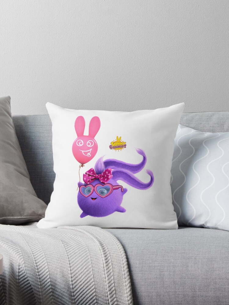 Sunny Bunnies Pillows & Cushions for Sale