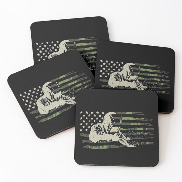 Item preview, Welding Patriotic Camouflage American Flag Welder designed and sold by Vanover Designs.