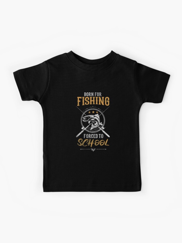 Fishing Kids Son School Angler Sayings | Kids T-Shirt