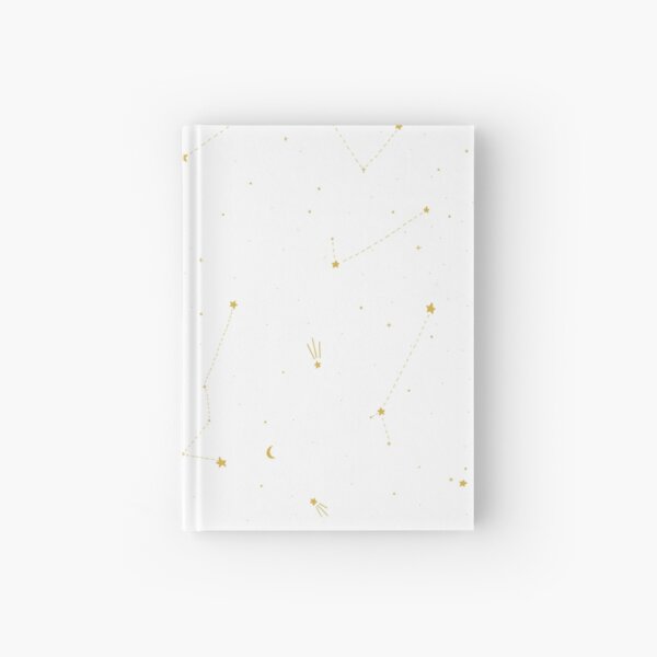 Item preview, White and Gold Star Pattern designed and sold by DesignAzalea.