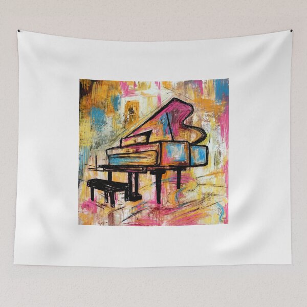 Item preview, Grand Piano Sketch designed and sold by littledinosaurs.