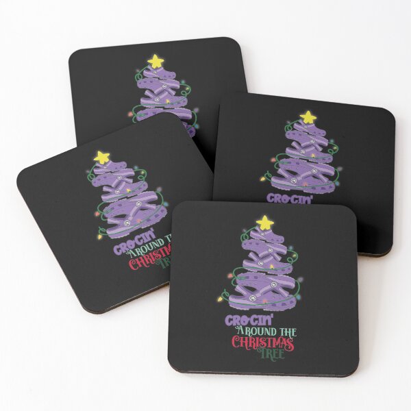 Item preview, Crocin Around The Christmas tree purple designed and sold by tinypurpleland.