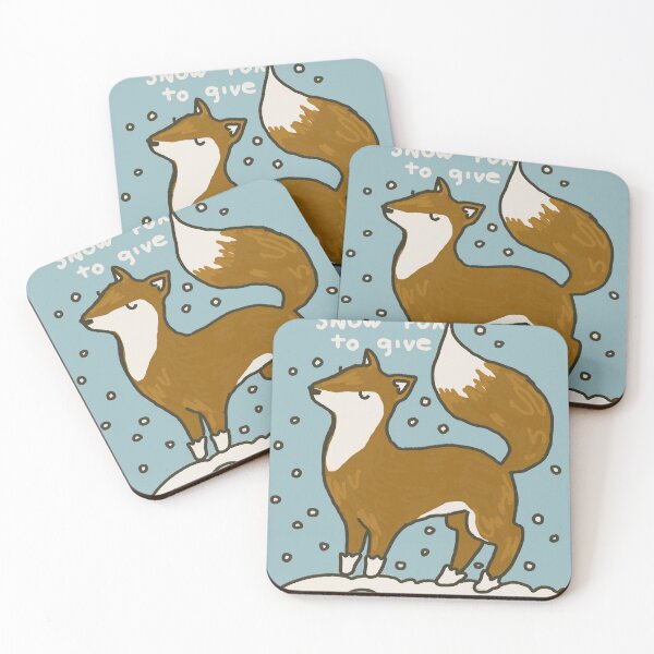 Item preview, Snow fox to give designed and sold by moonbearvisions.