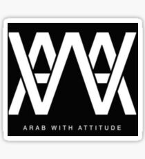 AWA - Arab With Attitude Sticker