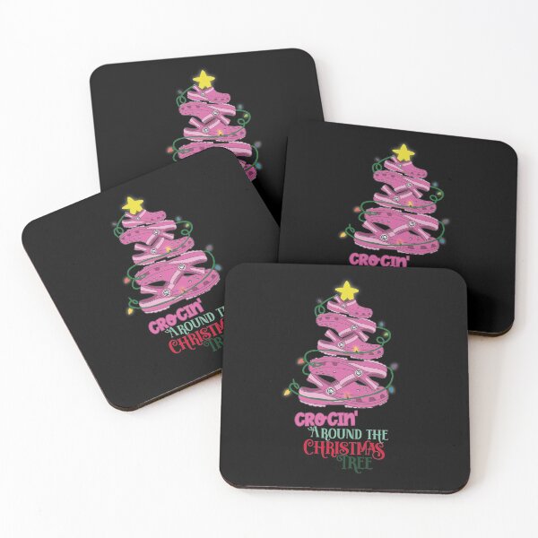 Item preview, Crocin Around The Christmas tree pink designed and sold by tinypurpleland.