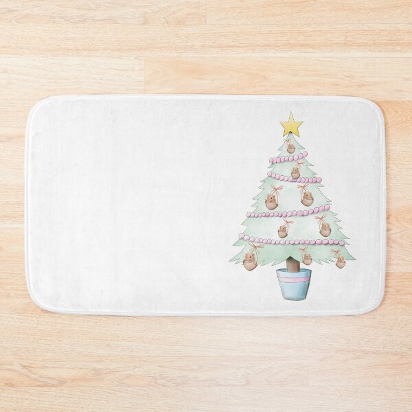 Item preview, Cute mini dormouse Christmas tree designed and sold by CarolFreire.