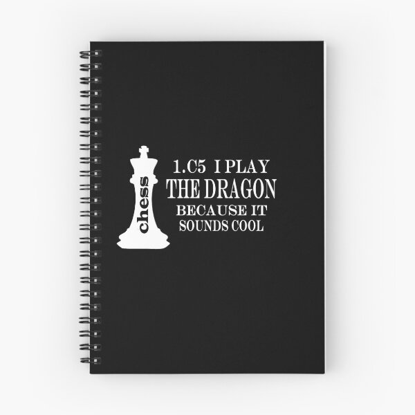 Item preview, CHESS I PLAY THE DRAGON designed and sold by onemoormove.