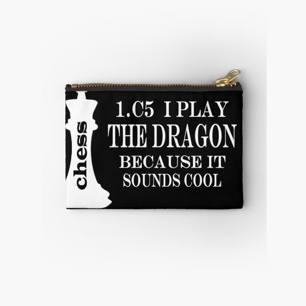 Item preview, CHESS I PLAY THE DRAGON designed and sold by onemoormove.
