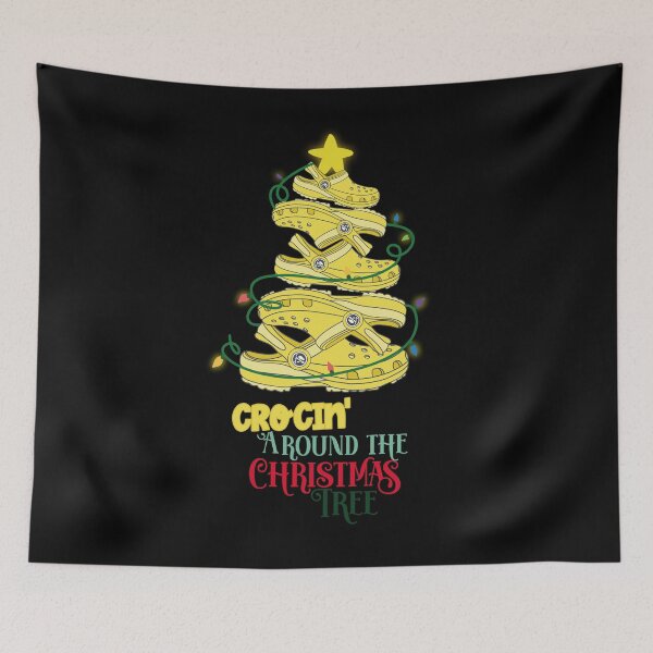 Item preview, Crocin Around The Christmas tree yellow designed and sold by tinypurpleland.