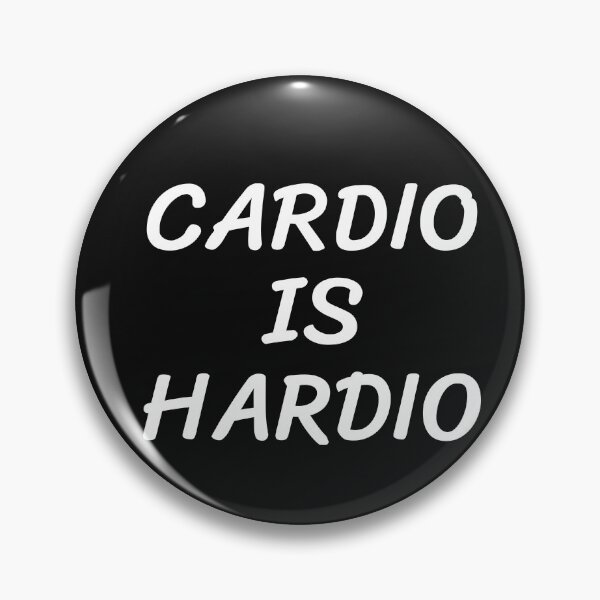 Item preview, Cardio is hardio, Funny fitness, Workout tank, Running, Burpees, skip rope designed and sold by cyhdesign.