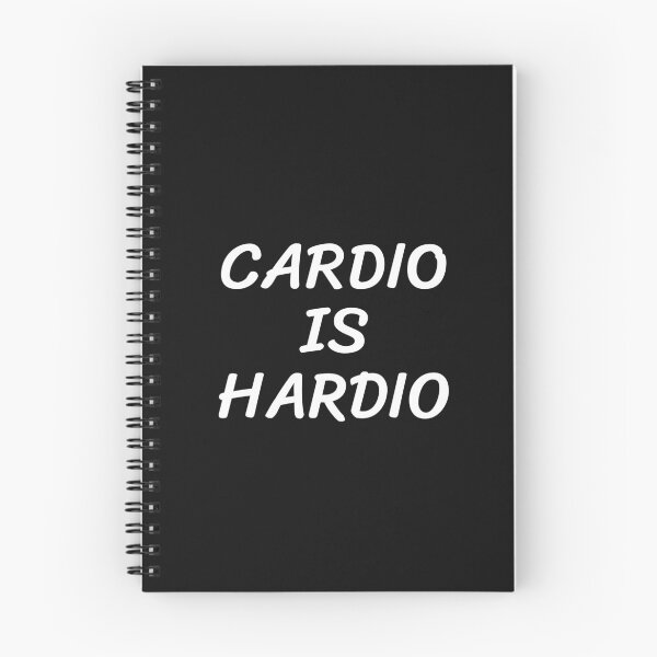 Item preview, Cardio is hardio, Funny fitness, Workout tank, Running, Burpees, skip rope designed and sold by cyhdesign.