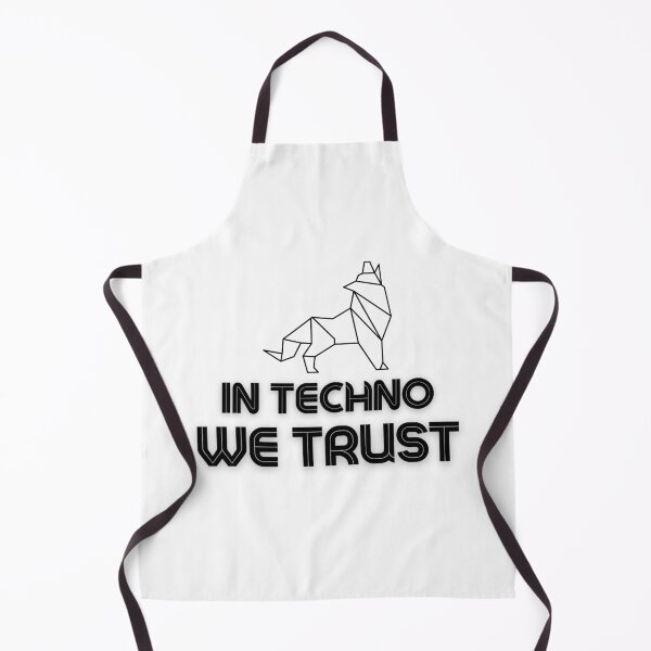 Item preview, In techno we Trust Animal 2 Black designed and sold by kyds.