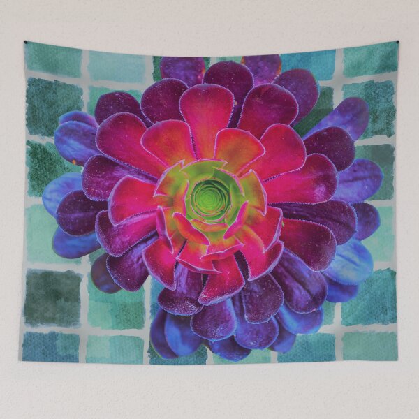 Item preview, Blue flower designed and sold by VAMR-Boutique.