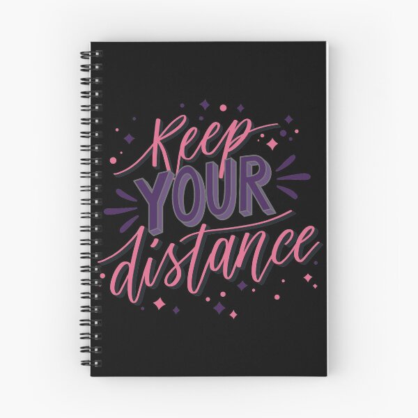 Item preview, Keep Your Distance Pink designed and sold by Creativenetic.