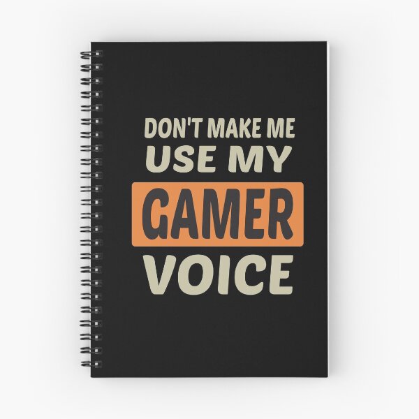 Item preview, Don't Make Me Use My Gamer Voice, Cute Funny Gift Ideas For Gamers designed and sold by awesomedraw.