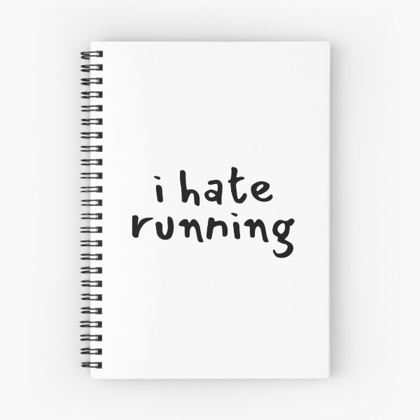 Item preview, I hate running, Funny workout, Funny gym, Gift for lazy designed and sold by cyhdesign.