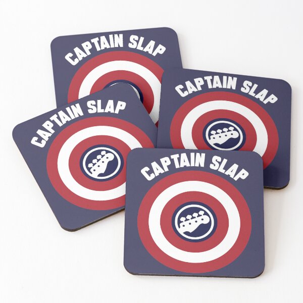 Item preview, Captain Slap logo + white text designed and sold by Dkrode.