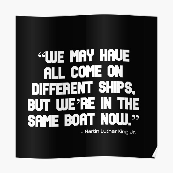 Posters Sur Le Theme Citations De Martin Luther King Redbubble