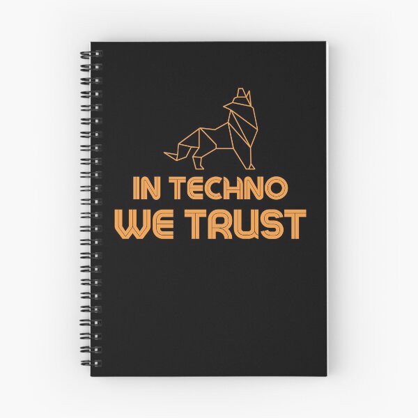 Item preview, In techno we Trust Animal Orange designed and sold by kyds.