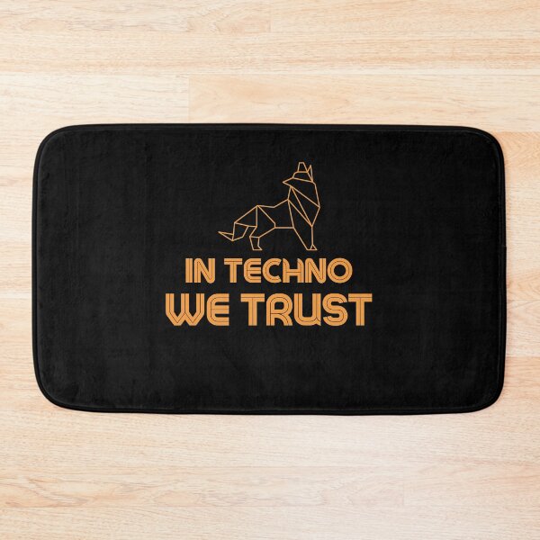 Item preview, In techno we Trust Animal Orange designed and sold by kyds.