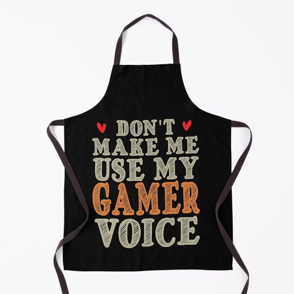 Item preview, Don't Make Me Use My Gamer Voice, Cute Funny Gift Ideas For Gamers designed and sold by awesomedraw.