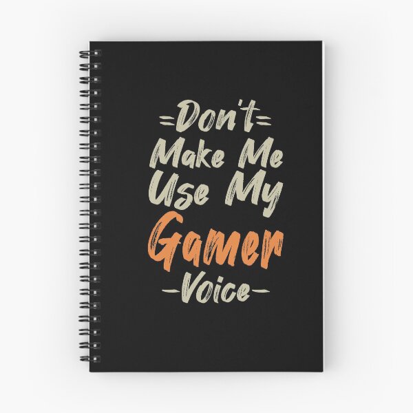 Item preview, Don't Make Me Use My Gamer Voice, Cute Funny Gift Ideas For Gamers designed and sold by awesomedraw.