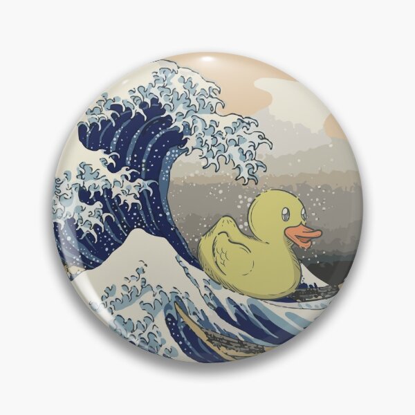 Item preview, The Great Rubber Duck off Kanagawa designed and sold by DrewThomasArt.