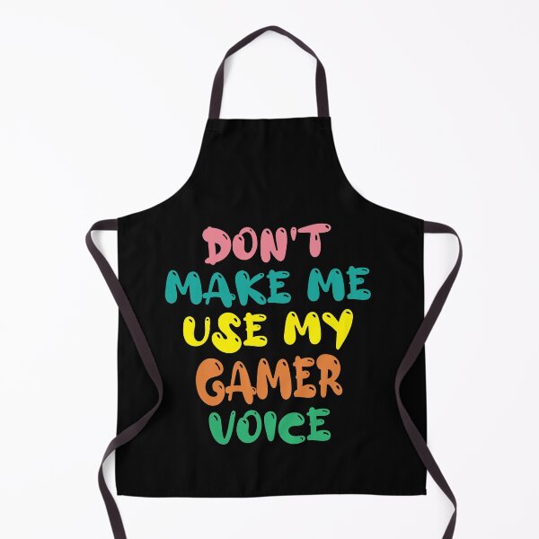 Item preview, Don't Make Me Use My Gamer Voice, Cute Funny Gift Ideas For Gamers designed and sold by awesomedraw.
