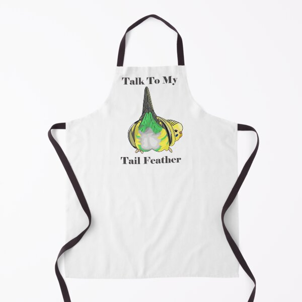 Item preview, Talk to my Tailfeather, Funny Budgie Butt designed and sold by Koalaslifestyle.