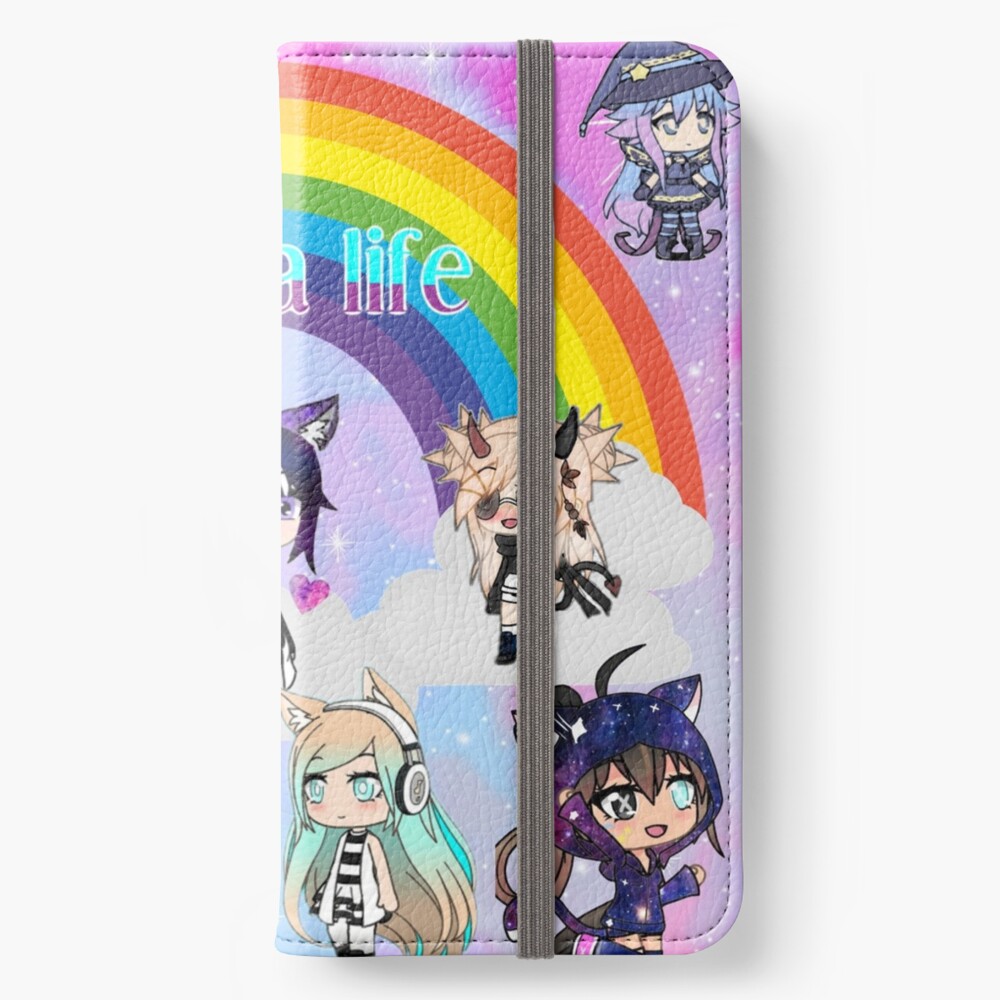 Cute Anime Girl - Gacha Edit iPhone Wallet for Sale by BambooBanana