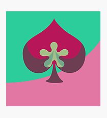 Spade Photographic Print