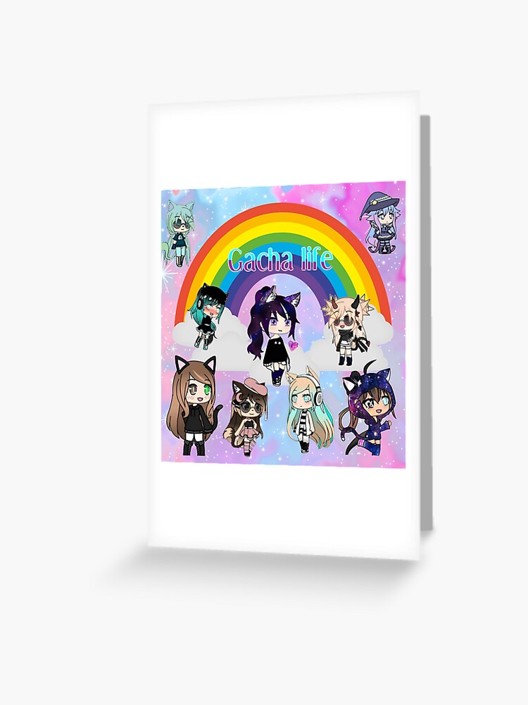 Gacha Life and Gacha Club Clothes Chibi Anime Kawaii Outfits  Greeting  Card for Sale by CrazyForDolls