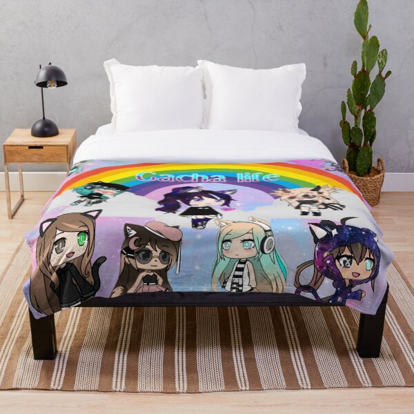 gacha life anime pack Throw Blanket