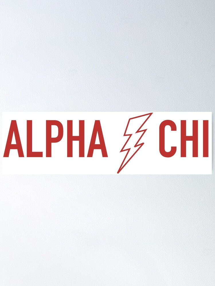 Alpha Chi Lightning Bolt