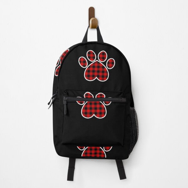 Item preview, Red Plaid Paw Print designed and sold by Zurickdesigns.