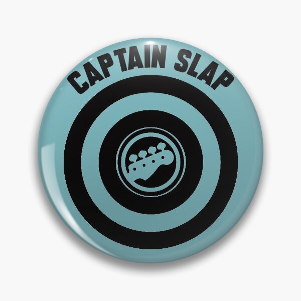 Item preview, Captain Slap logo black + text designed and sold by Dkrode.