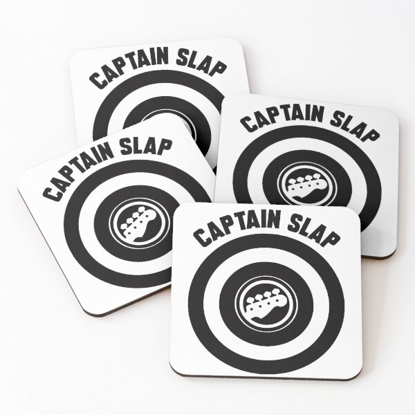 Item preview, Captain Slap logo black + text designed and sold by Dkrode.